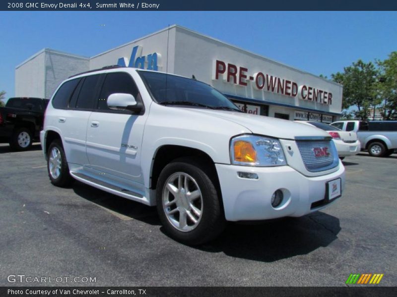 Summit White / Ebony 2008 GMC Envoy Denali 4x4