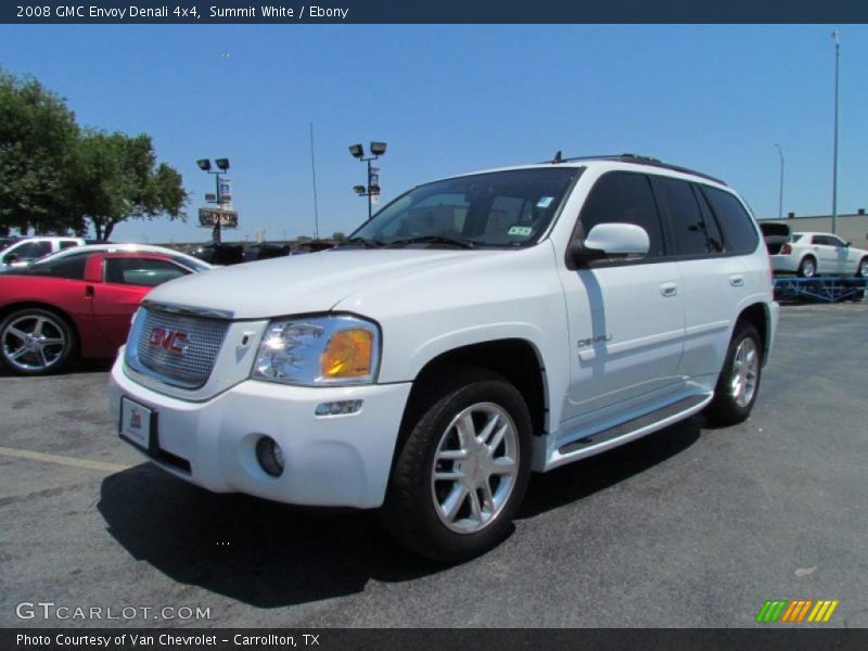 Summit White / Ebony 2008 GMC Envoy Denali 4x4