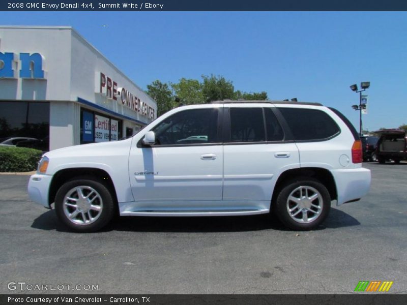 Summit White / Ebony 2008 GMC Envoy Denali 4x4