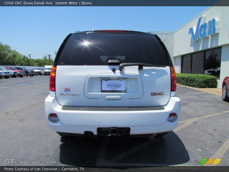 Summit White / Ebony 2008 GMC Envoy Denali 4x4