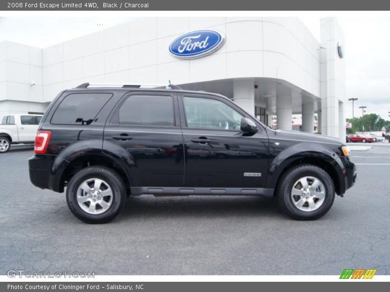 Black / Charcoal 2008 Ford Escape Limited 4WD