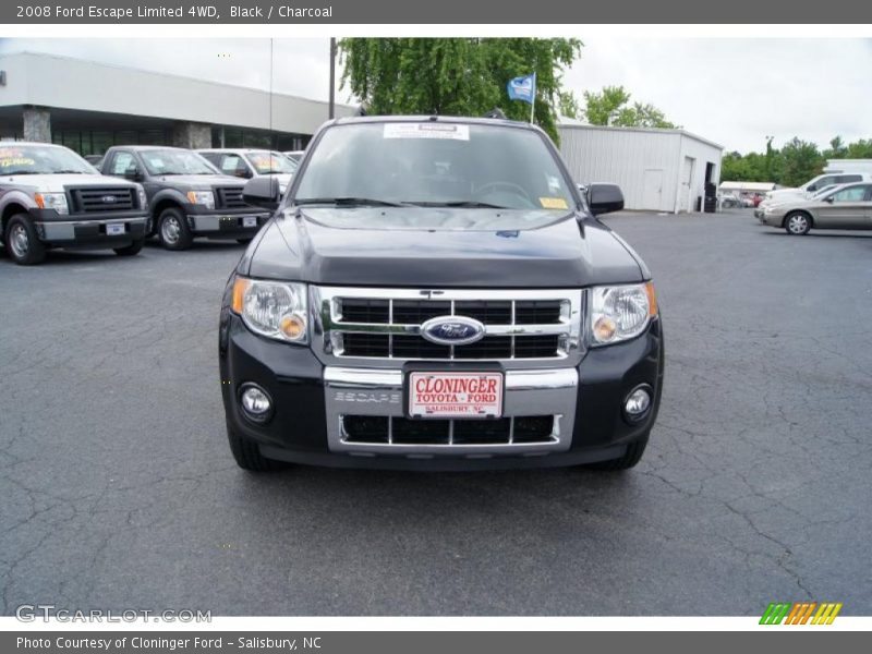 Black / Charcoal 2008 Ford Escape Limited 4WD