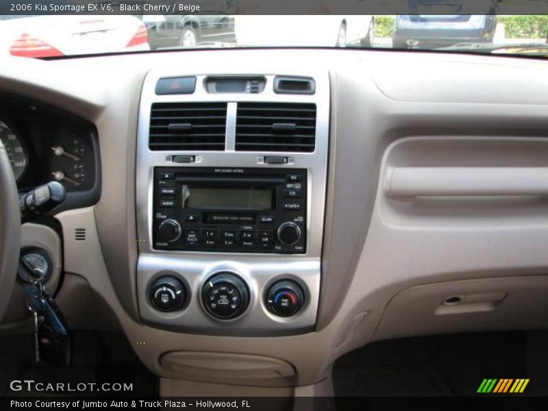 Black Cherry / Beige 2006 Kia Sportage EX V6