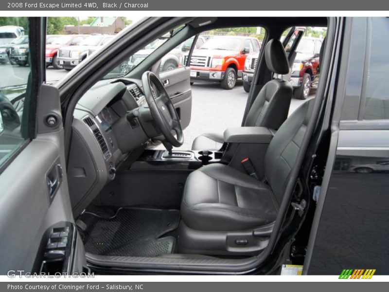 Black / Charcoal 2008 Ford Escape Limited 4WD