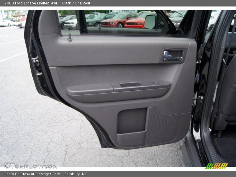 Black / Charcoal 2008 Ford Escape Limited 4WD