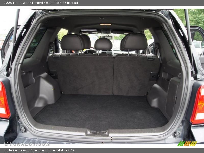 Black / Charcoal 2008 Ford Escape Limited 4WD