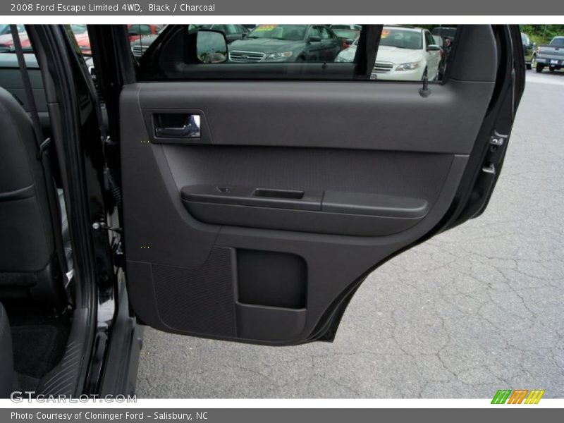 Black / Charcoal 2008 Ford Escape Limited 4WD
