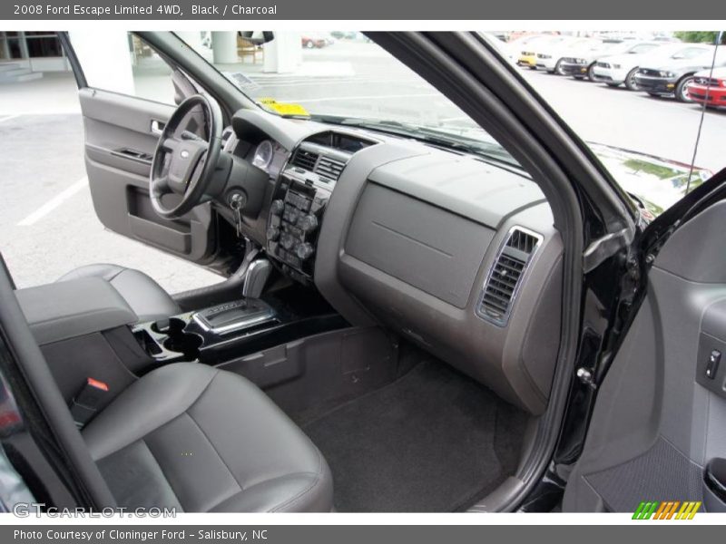 Black / Charcoal 2008 Ford Escape Limited 4WD