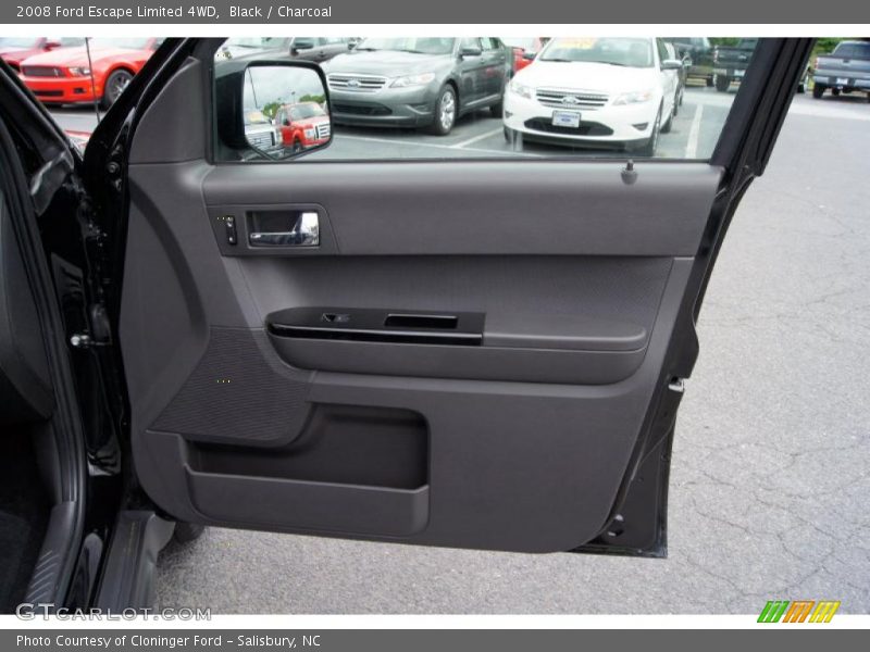 Black / Charcoal 2008 Ford Escape Limited 4WD