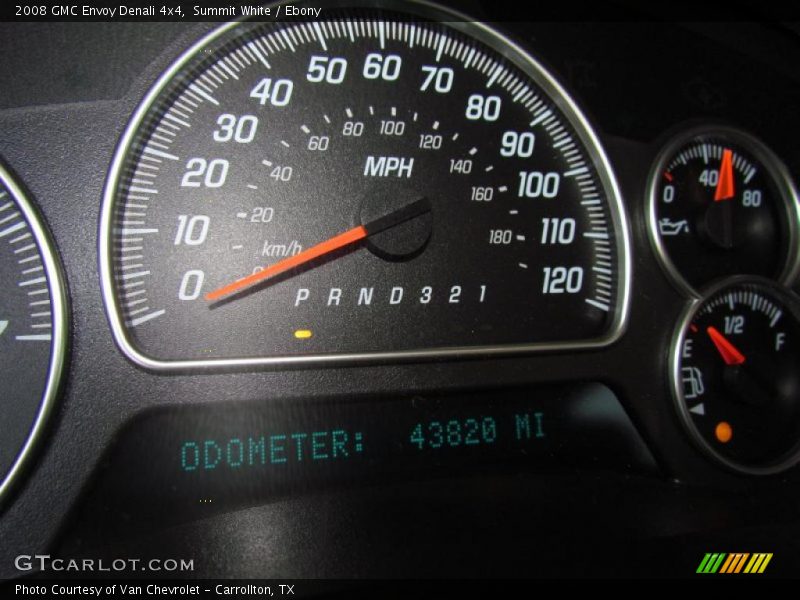 Summit White / Ebony 2008 GMC Envoy Denali 4x4