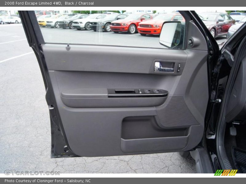 Black / Charcoal 2008 Ford Escape Limited 4WD
