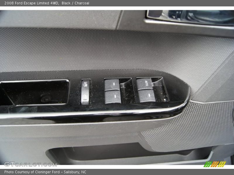 Black / Charcoal 2008 Ford Escape Limited 4WD
