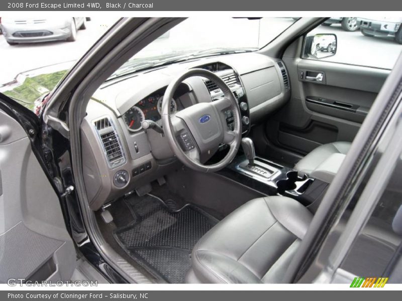 Black / Charcoal 2008 Ford Escape Limited 4WD