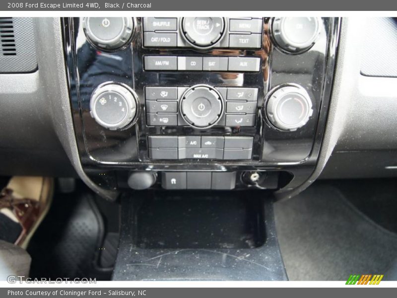 Black / Charcoal 2008 Ford Escape Limited 4WD