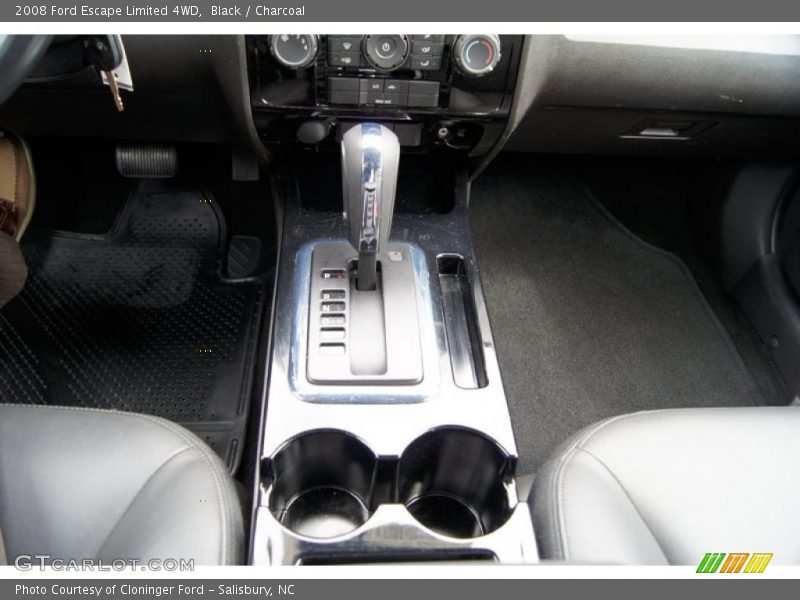 Black / Charcoal 2008 Ford Escape Limited 4WD