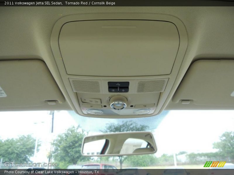 Tornado Red / Cornsilk Beige 2011 Volkswagen Jetta SEL Sedan