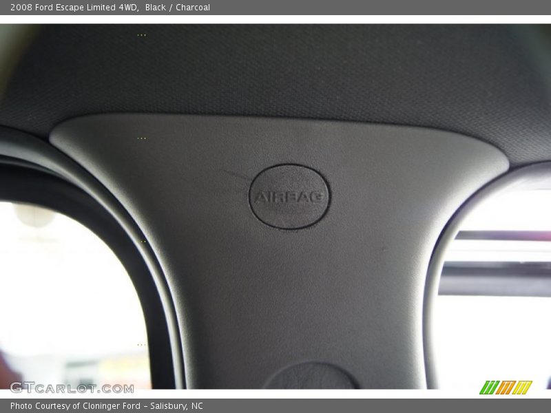 Black / Charcoal 2008 Ford Escape Limited 4WD