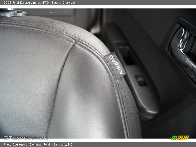 Black / Charcoal 2008 Ford Escape Limited 4WD