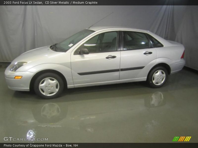 CD Silver Metallic / Medium Graphite 2003 Ford Focus LX Sedan