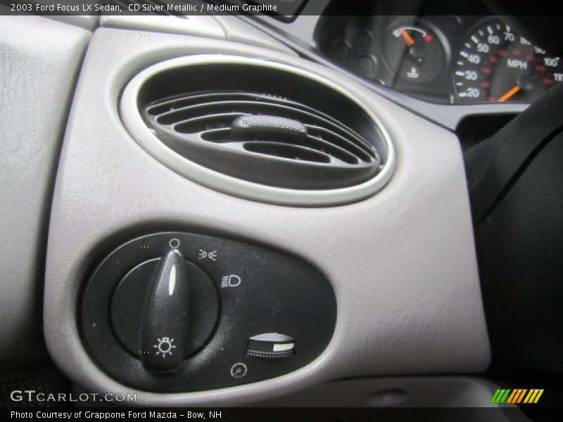 Controls of 2003 Focus LX Sedan