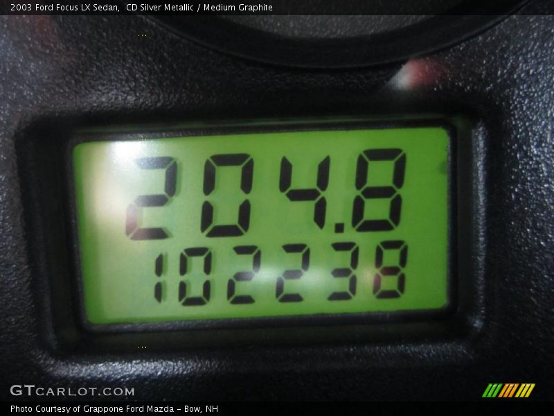 CD Silver Metallic / Medium Graphite 2003 Ford Focus LX Sedan