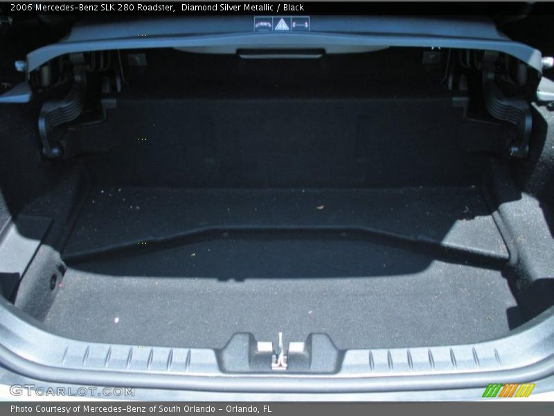 Diamond Silver Metallic / Black 2006 Mercedes-Benz SLK 280 Roadster