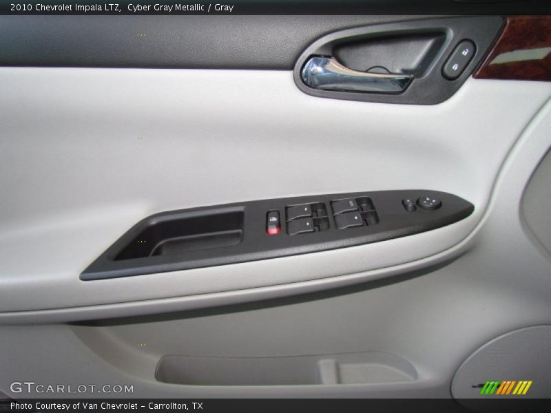 Cyber Gray Metallic / Gray 2010 Chevrolet Impala LTZ
