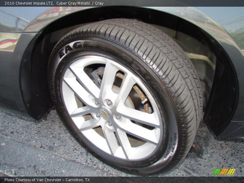 Cyber Gray Metallic / Gray 2010 Chevrolet Impala LTZ