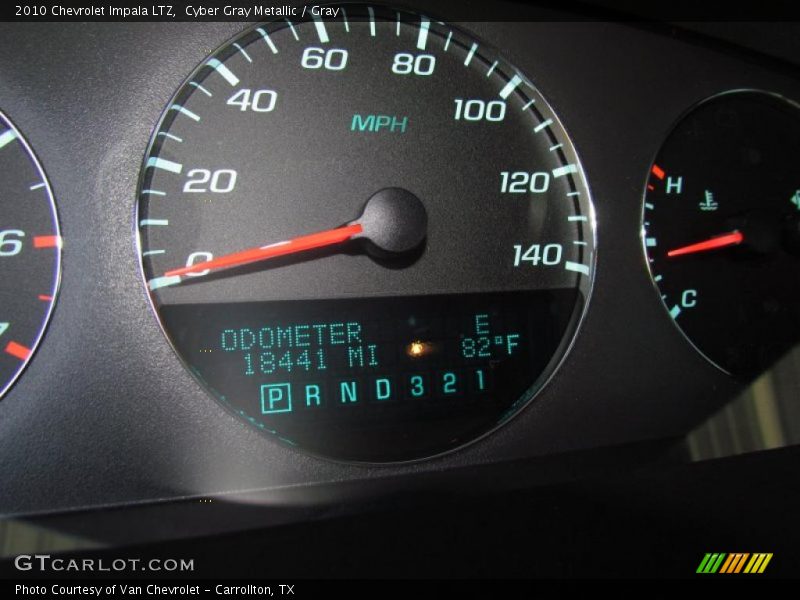 Cyber Gray Metallic / Gray 2010 Chevrolet Impala LTZ