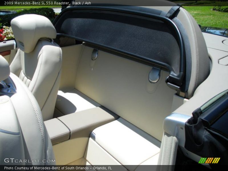 Black / Ash 2009 Mercedes-Benz SL 550 Roadster