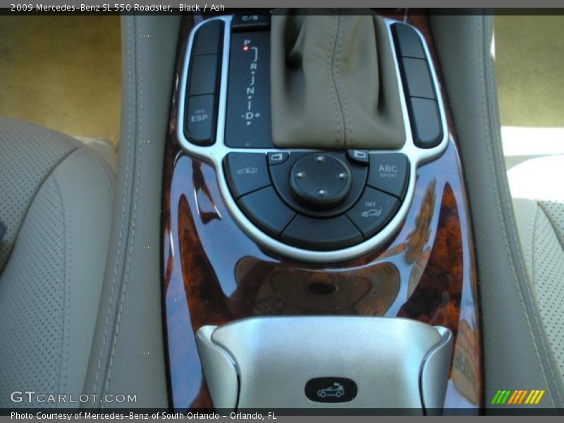 Black / Ash 2009 Mercedes-Benz SL 550 Roadster