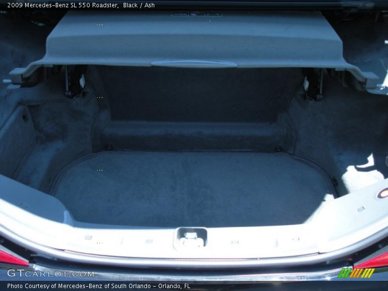 Black / Ash 2009 Mercedes-Benz SL 550 Roadster