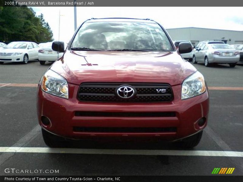 Barcelona Red Pearl / Ash 2008 Toyota RAV4 V6