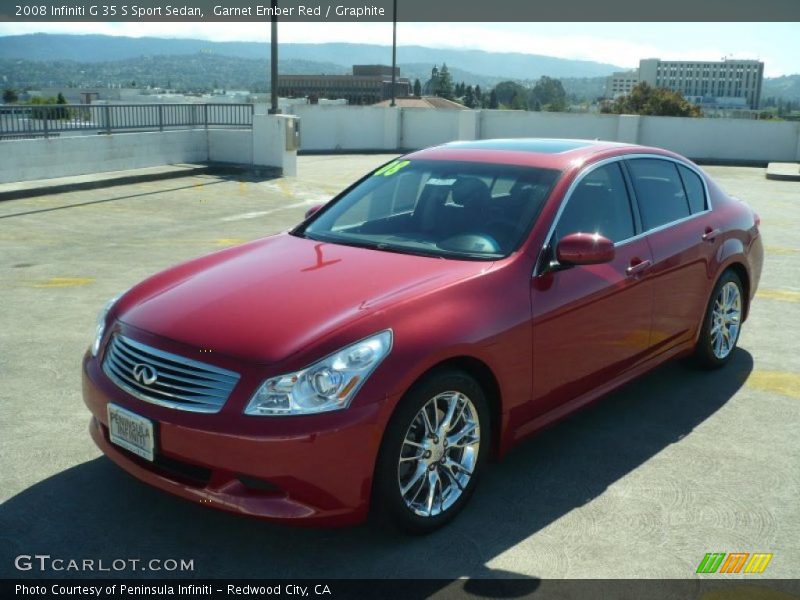 Front 3/4 View of 2008 G 35 S Sport Sedan