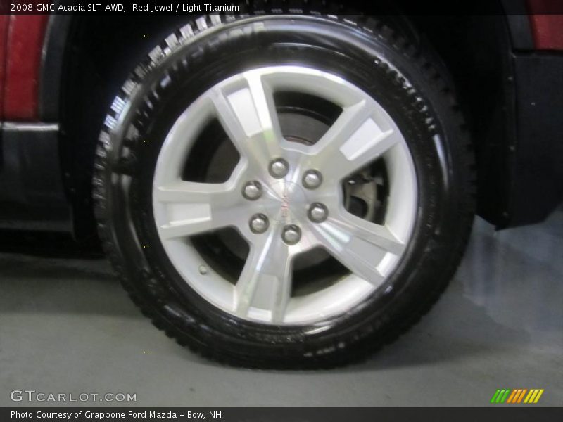Red Jewel / Light Titanium 2008 GMC Acadia SLT AWD