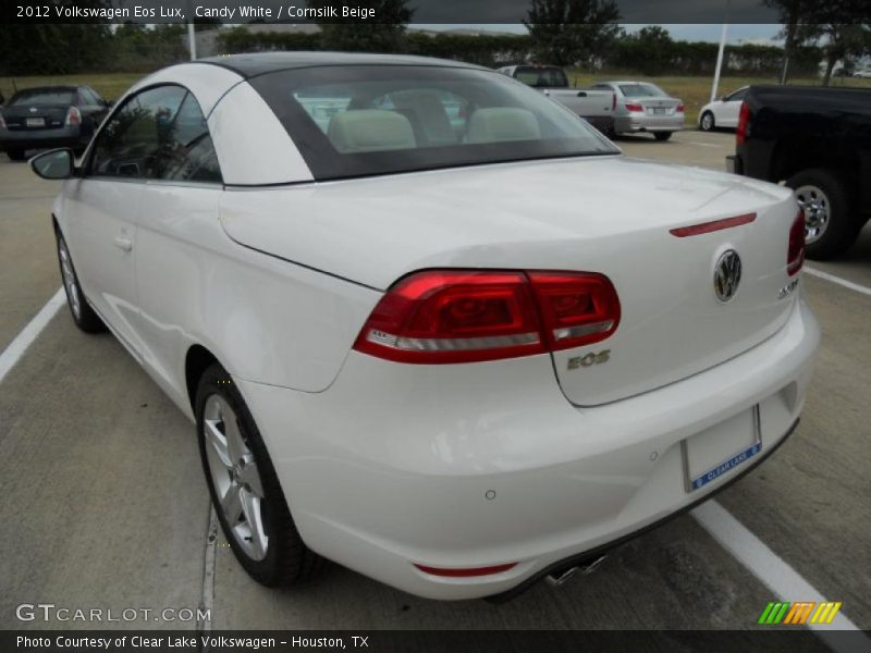 Candy White / Cornsilk Beige 2012 Volkswagen Eos Lux