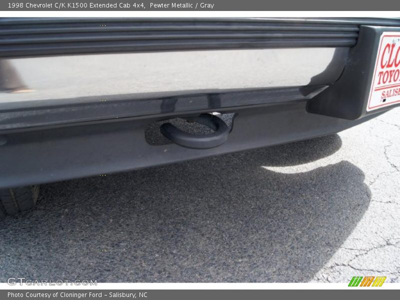 Pewter Metallic / Gray 1998 Chevrolet C/K K1500 Extended Cab 4x4