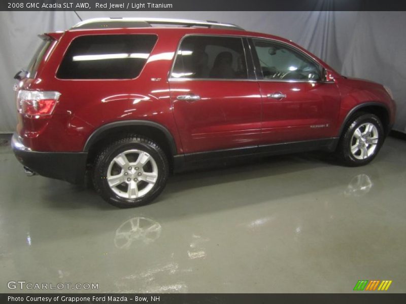 Red Jewel / Light Titanium 2008 GMC Acadia SLT AWD