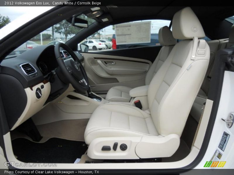  2012 Eos Lux Cornsilk Beige Interior