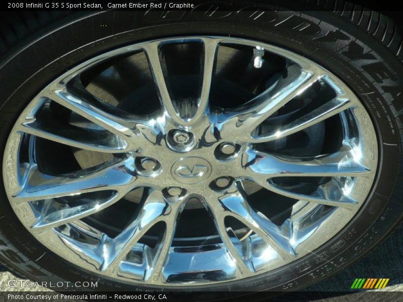  2008 G 35 S Sport Sedan Wheel