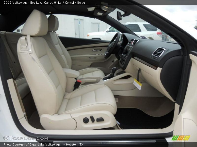  2012 Eos Lux Cornsilk Beige Interior