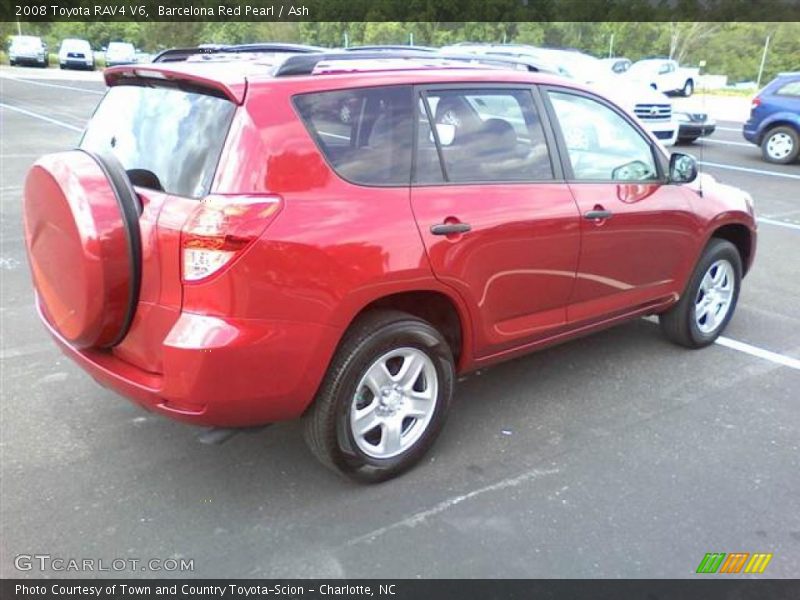 Barcelona Red Pearl / Ash 2008 Toyota RAV4 V6