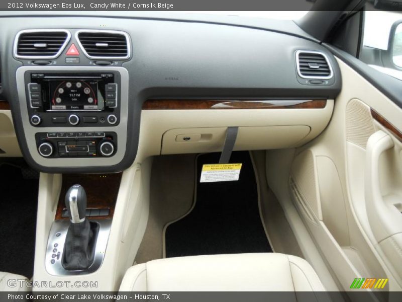 Candy White / Cornsilk Beige 2012 Volkswagen Eos Lux