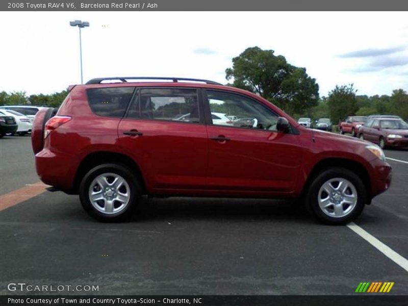 Barcelona Red Pearl / Ash 2008 Toyota RAV4 V6