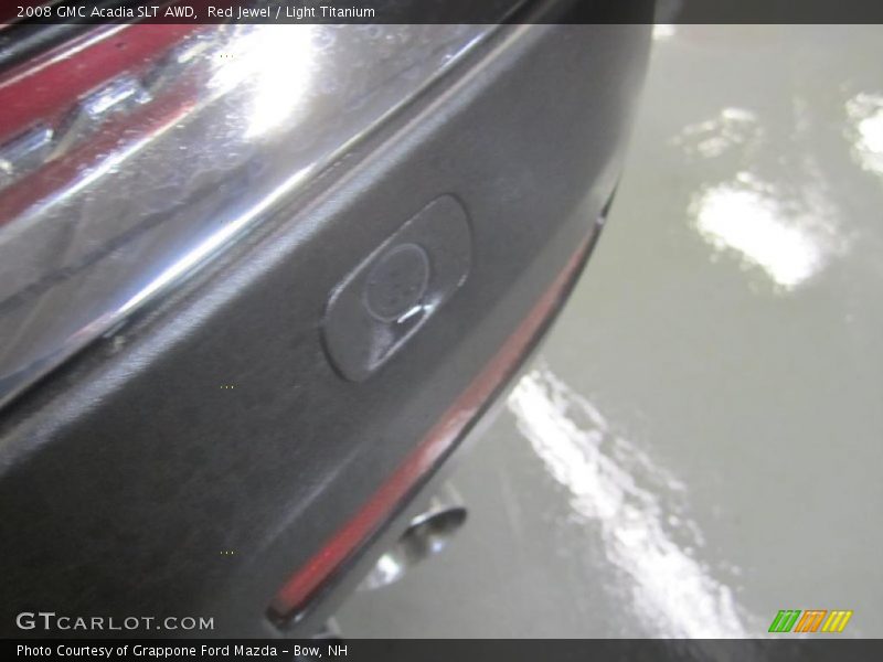 Red Jewel / Light Titanium 2008 GMC Acadia SLT AWD