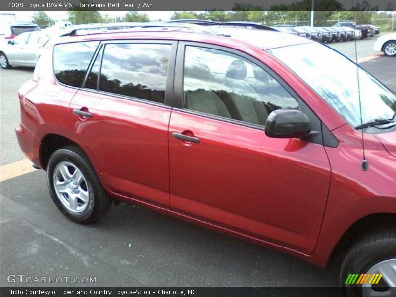 Barcelona Red Pearl / Ash 2008 Toyota RAV4 V6