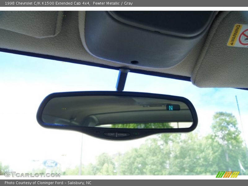 Pewter Metallic / Gray 1998 Chevrolet C/K K1500 Extended Cab 4x4