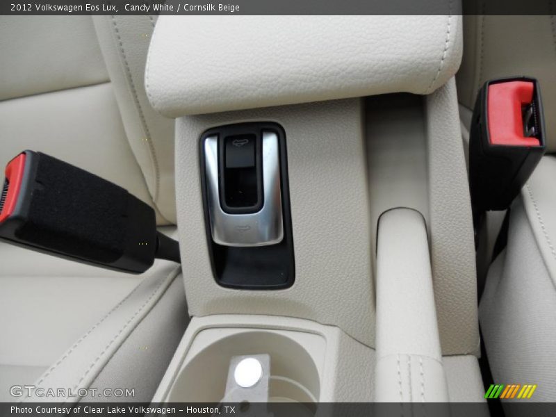 Candy White / Cornsilk Beige 2012 Volkswagen Eos Lux