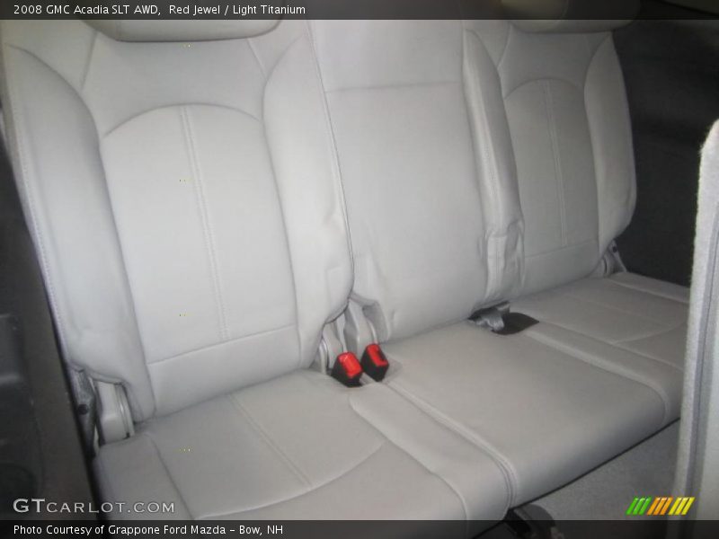 Red Jewel / Light Titanium 2008 GMC Acadia SLT AWD