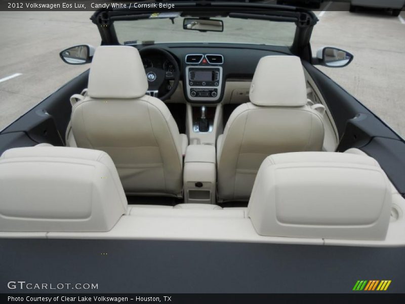 Candy White / Cornsilk Beige 2012 Volkswagen Eos Lux